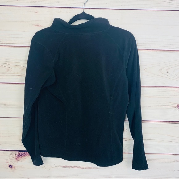 The North face black polartec quarter zip … - Picture 6 of 8